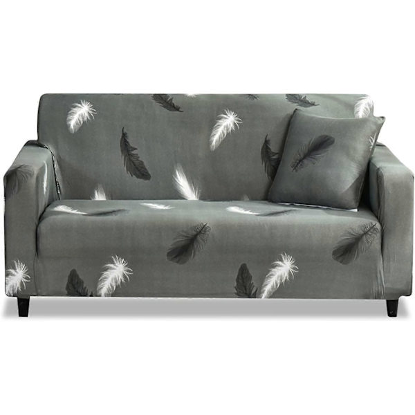 Elastisk sofatrekk sklisikkert Jacquard Elastisk sofatrekk for 2-seters sofa
