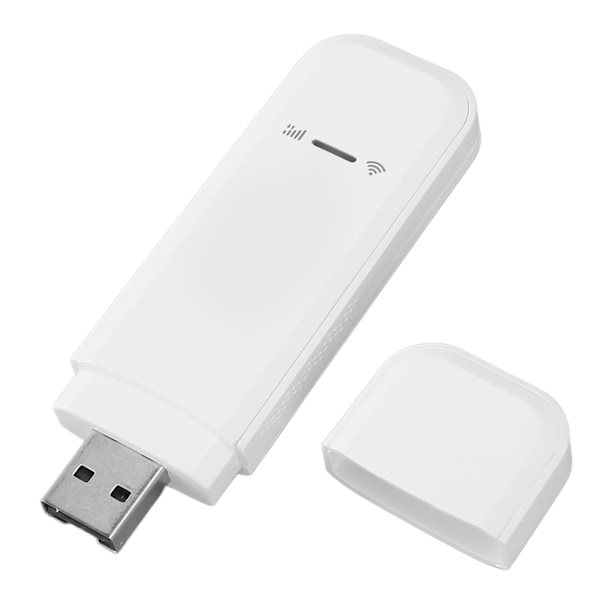 4G LTE USB WiFi-modem med WiFi-hotspotdeling for 10 brukere, Plug and Play WIFI-dongle, 4G-ruter, bærbar WiFi for Amerika