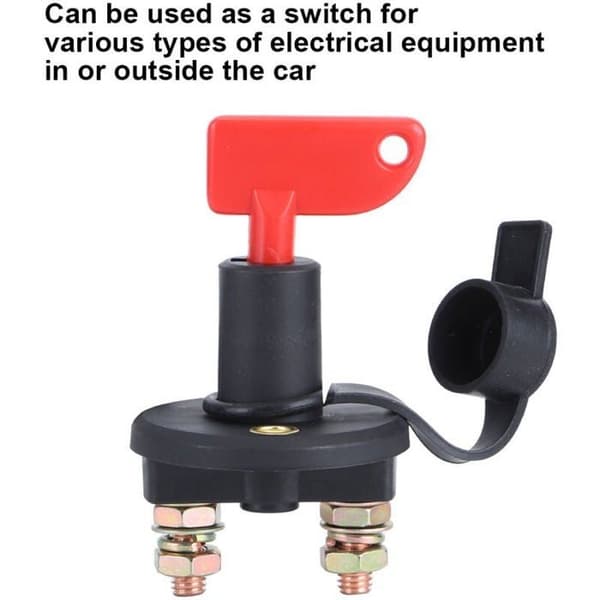 Bilbatteri-isolator afbryder, automatisk batteri-isolator afbryder
