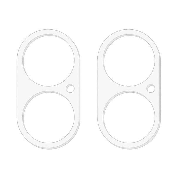 2 pcs Camera Protector for iPhone 17, 3D Arc, Scratch-Resistant Tempered Glass Film