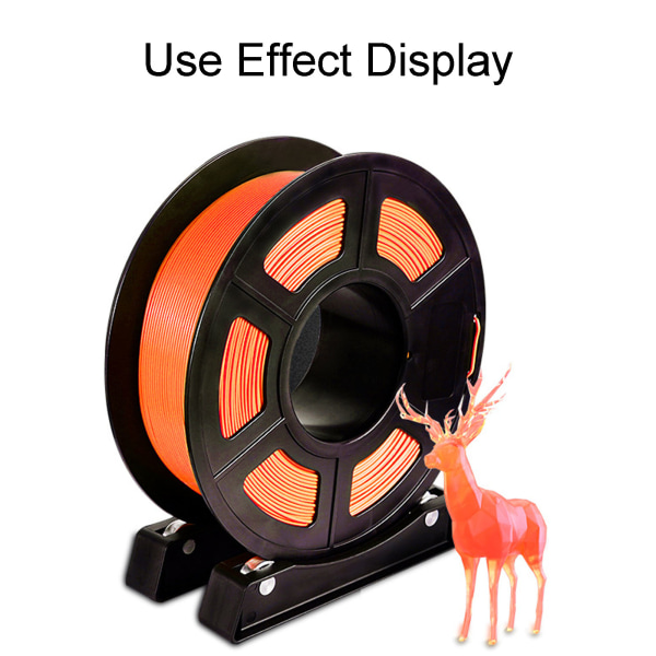3D-printer Filamentholder - Lagerdesign, Utskriftsmateriale Rack (1 Par) - PLA ABS TPU Spole