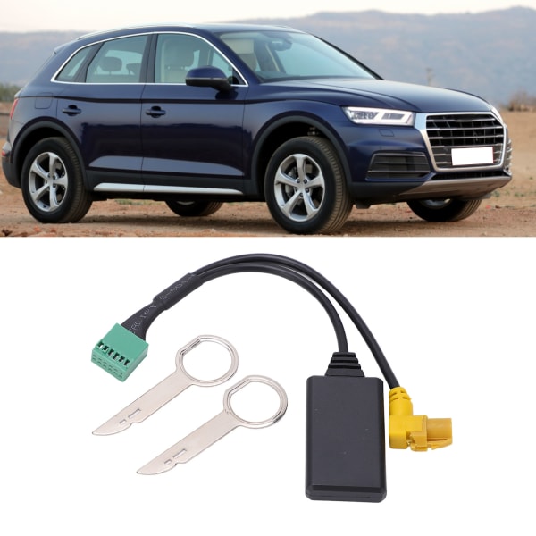 Bluetooth 5.0 Trådlös Ljudingång Adapter för MMI 3G AMI 12Pin - A4 A6 Q5 Q7 A5 S5