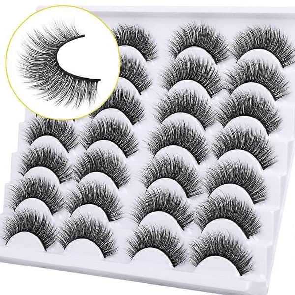 Eyelashes False Eyelashes Cat Eye Natural Faux Mink Eyelashes Volume