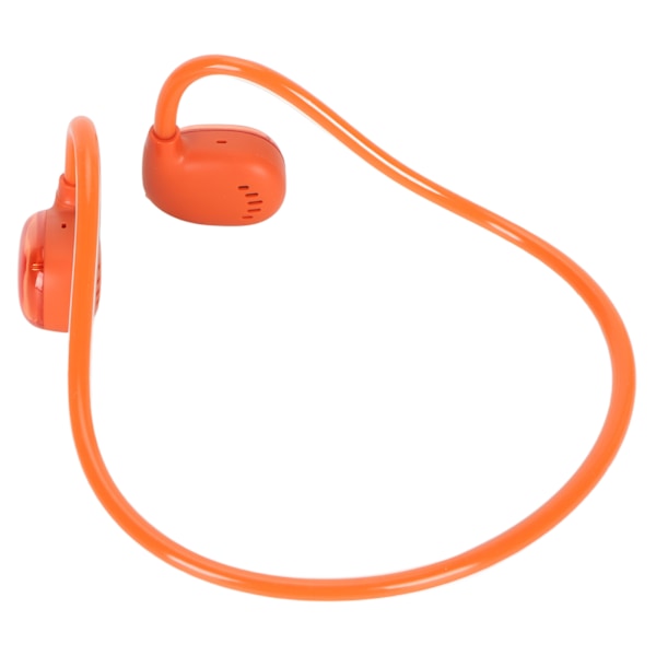 Bluetooth 5.3 Trådløse Hovedtelefoner med Støjreduktion IPX4 Vandafvisende Dobbelt Mikrofon Stereo Open Ear Hovedtelefon til Løbetur Orange Rød