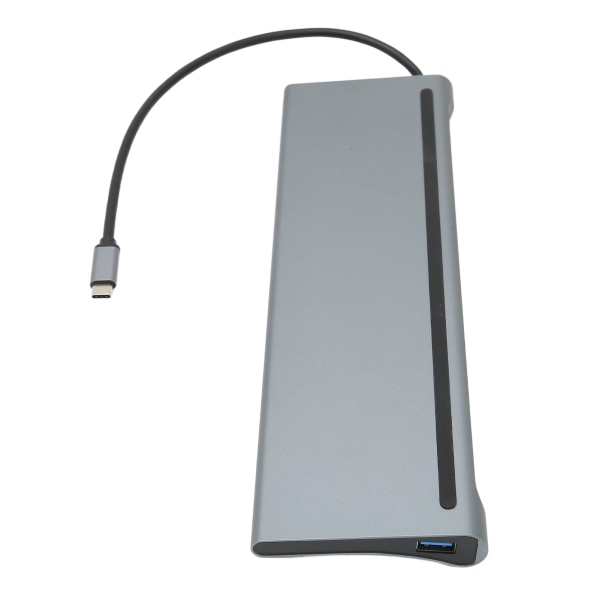 USB C Hub 12 i 1 Fullständig dockningsstation för bärbar dator USB C till Ethernet Multiport Hub