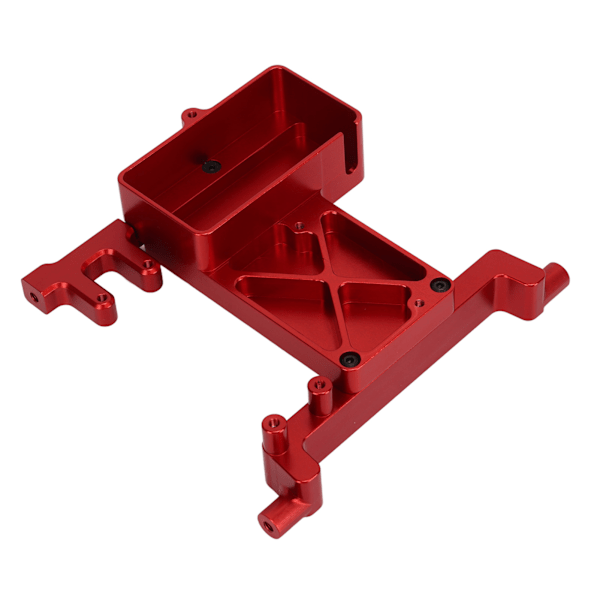 RC Fastgørelses Servo Montering Beslag Udskiftning til SCX6 1/6 Aluminium Legering Servo Fastgørelses Beslag Rød