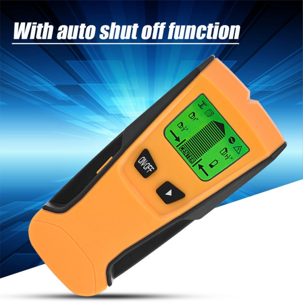 3 in 1 Live Wire Detector Stud Wood Wall Center Scanner Finder Metal AC Tool Kit