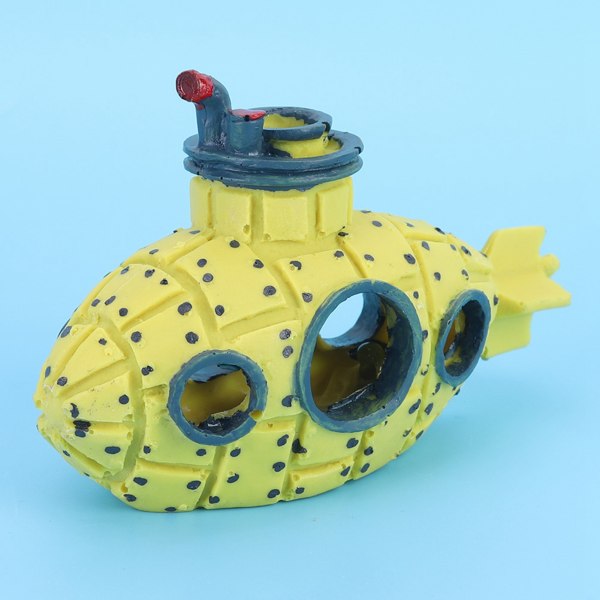 Realistiska gula ubåtssyreluftbubblarstenset för set