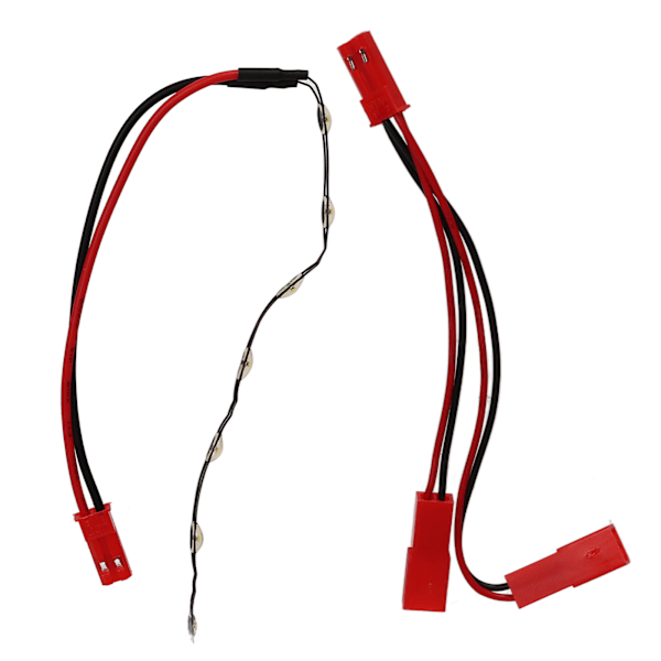 RC Front Face Middle Grille Belysning 7 LED Lampe Perler Lampe Gruppe Modificering Dele til YK4082 1/8 til YK4102 1/10