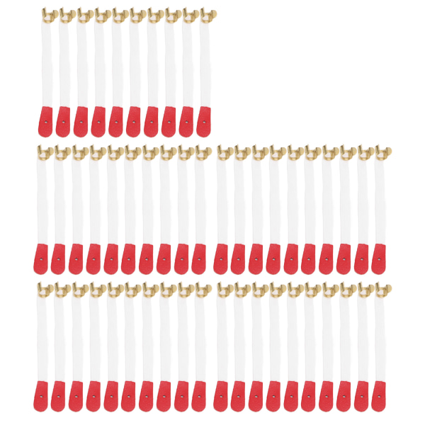 50st Piano Rep Tuning Reparationsdelar Litet klätterverktyg Musikinstrument Tillbehör Vit