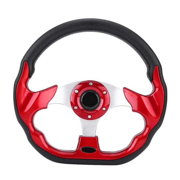 320 mm den nyeste carbonfiber Racing Steer Modification Mini Drifting Steering Wheel (Rød）