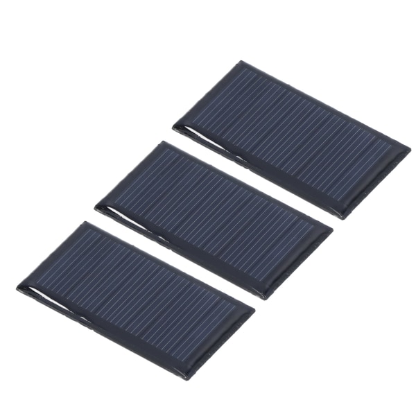10 stk Små solcelle vejrbestandigt gør-det-selv-solpanelmodul til videnskabsprojekter Legetøjslys 0,15W 5V