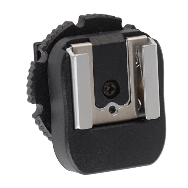 Musta ABS CSM-3 Hot Shoe Adapter -salamakiinnityssovittimet videokameran kameratarvikkeille