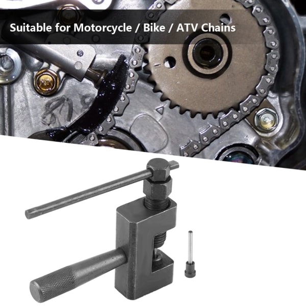 Motorcykel Cykel ATV Kedjeborttagning Breaker Drive Splitter Cutter Link Reparationsverktyg