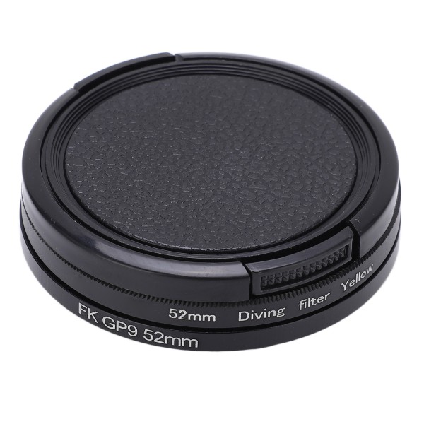 52 mm gult kameralinsekontrastfilter til HERO 9 Action kameralinsebeskytter Filterudskiftning