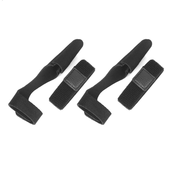 2-pack Portabelt Fiskespöbälte Hög Flexibilitet Spöskydd Hattband Fästbandage Set Tillbehör