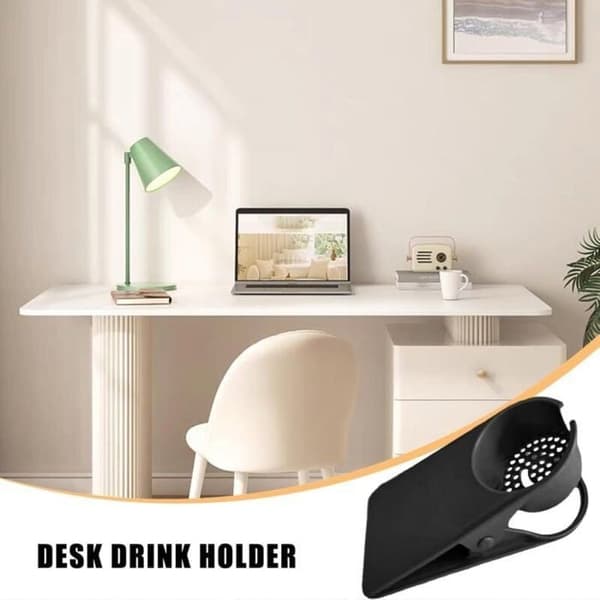 Skrivebordskopholder, clips til vandflaske, glasholder, bordclips, ideel til caféer YYV