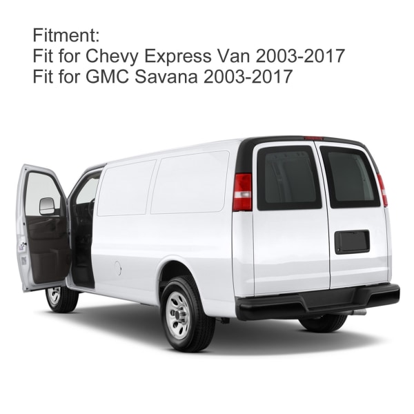 Chevy Express Van ryggekamera - 3. bremselysposisjon - 2003-2017
