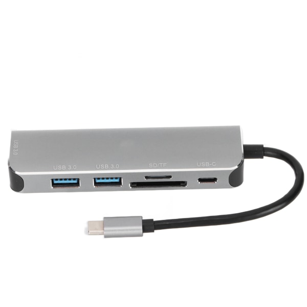ONTEN Utvidelsesdokking USB C til USB3.0 Type C Hurtiglading multifunksjonell dokkingstasjon