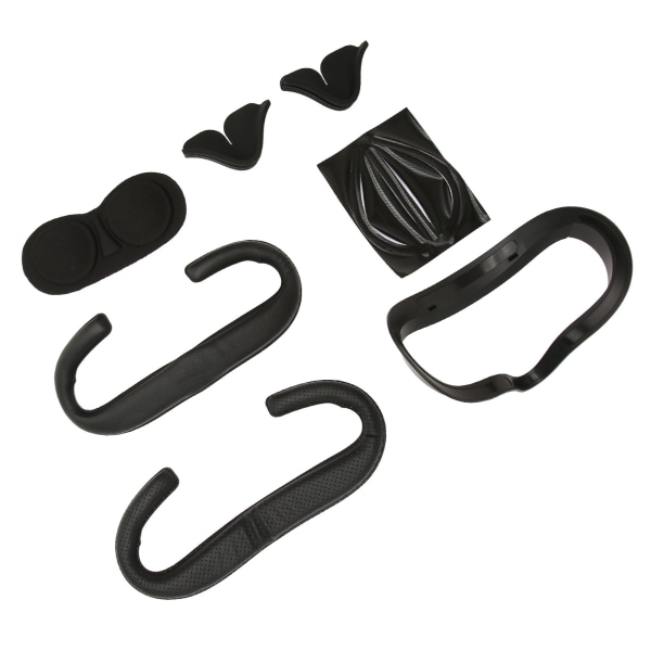 6 ST VR Face Kudde Pad Förhindra imma Plastram Linsskydd Nos Pad Cover Set för Quest 2 Tillbehör