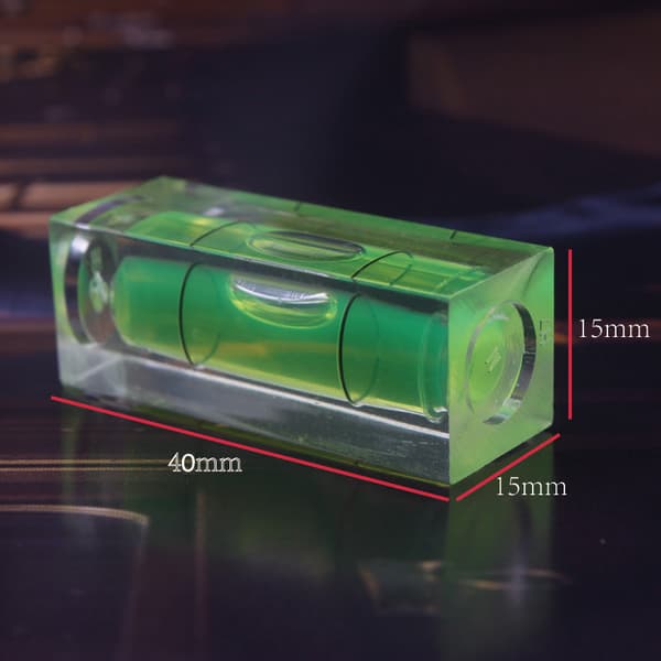 Mini-vatupassi avaimenperä DIY-työkalu uutuuslahja vihreä