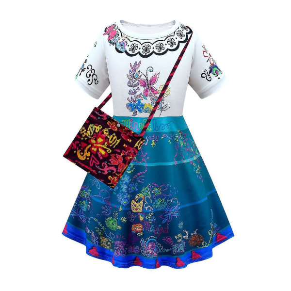 Cartoon Character Costume Kjole til piger - 110cm Outfit
