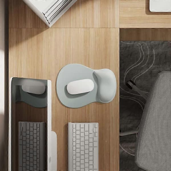 Office Mouse Pad with Wrist Rest - Non-Slip