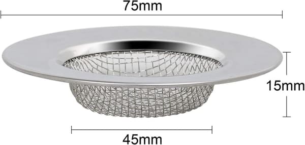 2 stk. Vaskesier, vaskeprop i rustfrit stål. Passer til indvendig diameter 4,5-5,5 cm