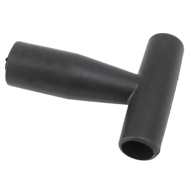 T-formet skuffeskaft i plast, sterkt, lett, sklisikkert snøskuffeskaft, 3,4 cm innvendig diameter