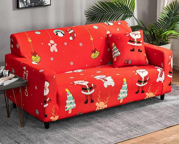 Elastisk sofatrekk sklisikkert Jacquard elastisk sofatrekk for 1-seters sofa