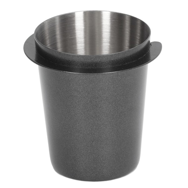 58mm Doseringsske til kaffemaskine i rustfrit stål - sort