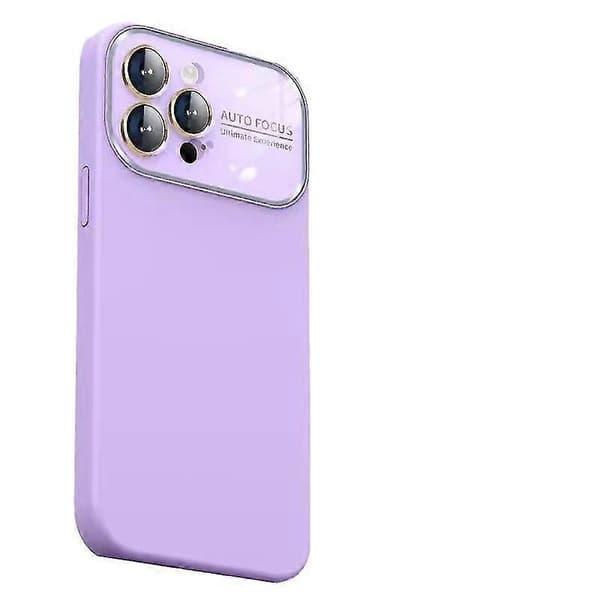 Egnet for ensfarget silikon iPhone 15 mobiltelefondeksel