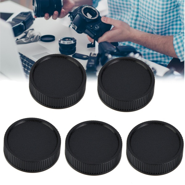 5 stk bakre linsedeksel for Leica L39 M39 39 mm skrumonterte kameralinser