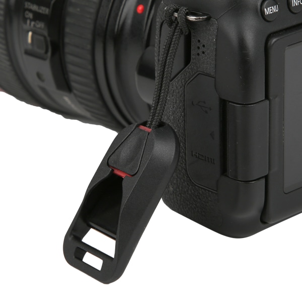 SLR-peilittömän kameran olkahihnat Pikaliitinsovittimen lisävaruste musta