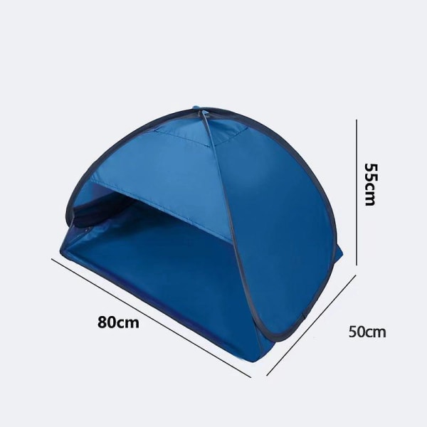 Kompakt isoleret pop-up sovehætte telt til indendørs/udendørs brug