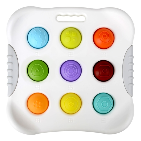 Enkla sensoriska leksaker Färgglad kognitiv utveckling Tidig utbildning Blädderbräda typ A