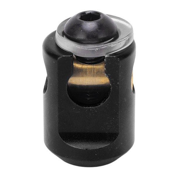 Bue-stabilisatoradapter Aluminiumlegering Bueskyting Hurtigkobling Monteringsfeste Adapter for Compound Recurve Bow Svart