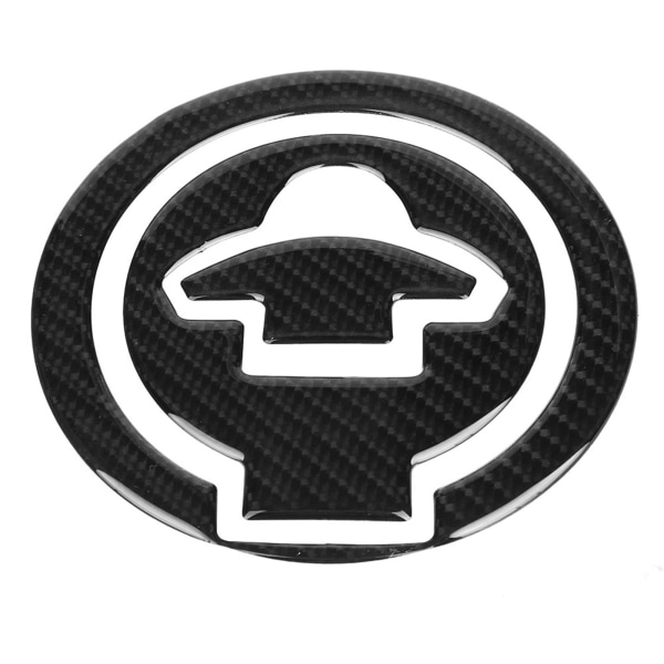 Bildekoration Carbon Fiber Cover Dekoration Badge Sticker til YAMAHA