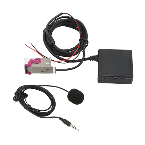 32-polig Bluetooth AUX-in-kabel Stereoadapter med mikrofonersättning för A3 A4 A6 A8 TT R8