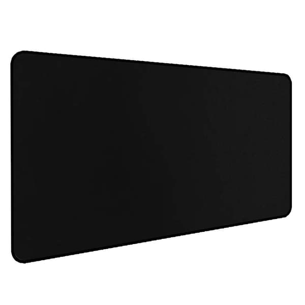 Musematte/Stor musematte 600x300x3 mm | XL Musematte | Skrivebordsmatte/Gaming musematte | Forbedret presisjon og hastighet | Gummibase (60x30 Svart)