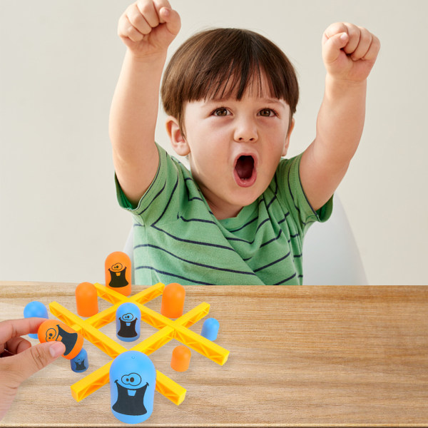 Gobblet Gobblers Brettspill Leke Forelder Barn Interaktive tidligutdanningsleker Overraskelsesgaveleker for barn