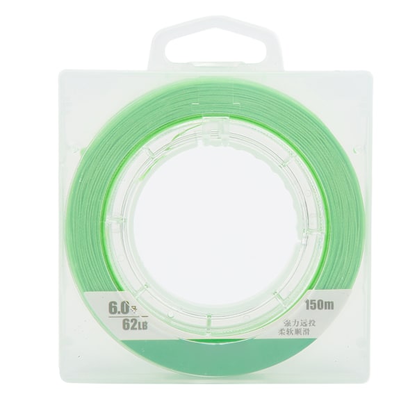 Fiskespöline 8-trådig vävd mjukt slitstark tunn diameter fiskeflätad tråd för fiske 492,1 fot 6,0 #