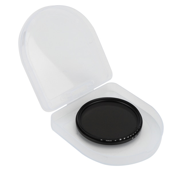 Junestar 58MM Neutral Density Lens ND-filter för Canon/Nikon/Sony/Pentax/Olympus/Fuji kameralins