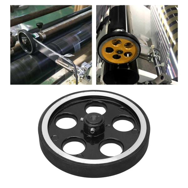 Längdmätarhjul 6mm öppning encoder mätartillbehör för räknemätning BEM-P14-300-XJL-Svart-2 stycken