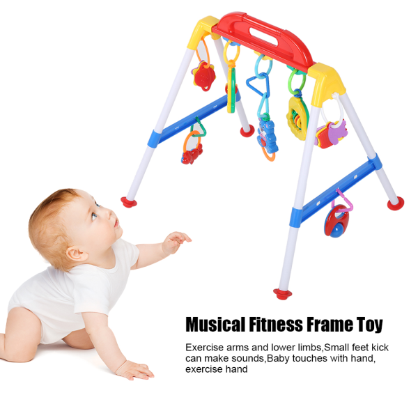 Monitoiminen Musical Fitness Frame Sähkökäyttöiset opetuslelut lapsille BabyMusical Fitness Frame