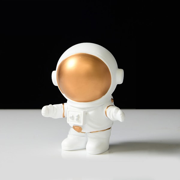 Astronaut Ornamenter Romfarer Skulptur Statue Modell for Hjem Bokhylle Skrivebord Dekorasjon Kreativ Bursdagsgave MYY2020‑2A