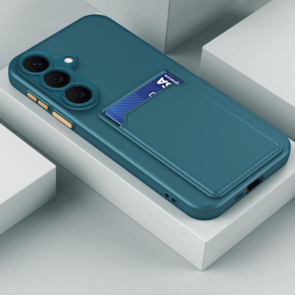 Samsung Galaxy S26 5G-deksel - Støttende TPU-mobildeksel Mörkgrön