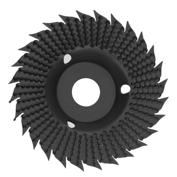 Vinkelsliper slipeskive rustfritt stål buesliping forming hjul for DIY trebearbeiding svart