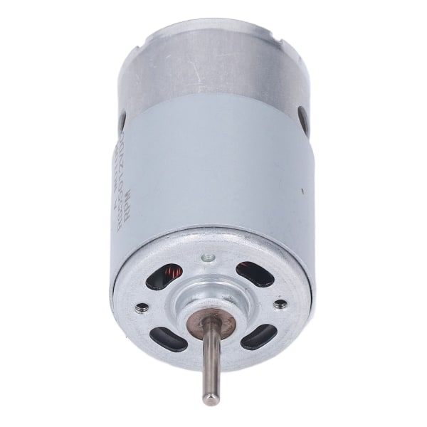Højt Moment 19 Gear DC Børstemotor - Rustfrit Stålhus, Kobberspole - 40000RPM - Elektrisk Børnebil (1 Styk)