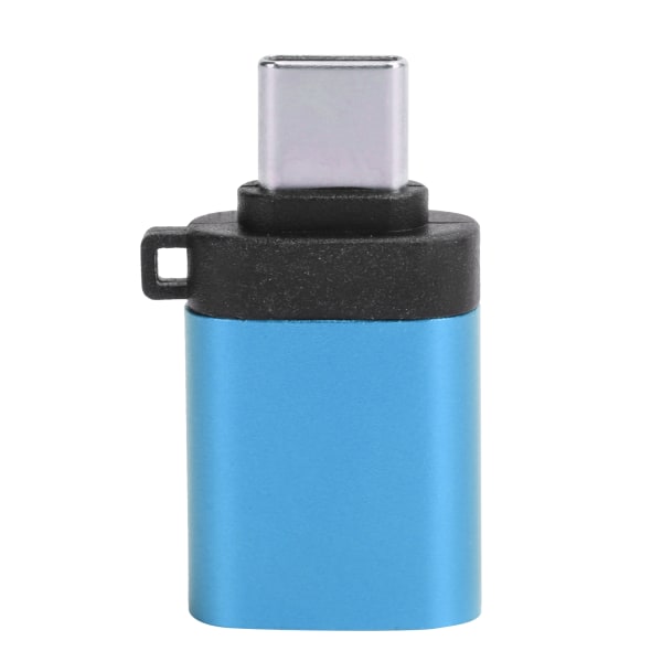 USB3.0 Hun til TypeC Adapter Converter Opladningsdata OTG Strækhoved uden kæde (blå)